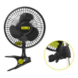 Ventilateur à pince économique ( 20 cm - 12 W ) Garden High Pro