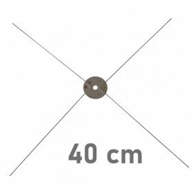 Cross Cut wire / Fil de coupe pour trimmer 40 cm