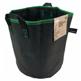Pot ronde en géotextile 26 Lt avec poignées -...